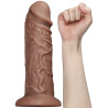 LoveToy Gode vibrant Chubby Dildo 23 x 6.5 cm Marron